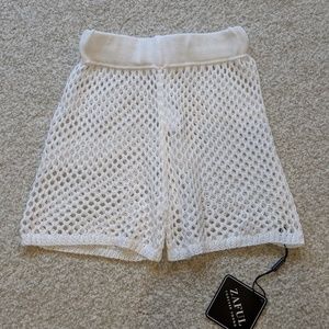 Zaful Swim - Sheer Crochet Shorts Zaful Swim - Sheer Crochet Shorts